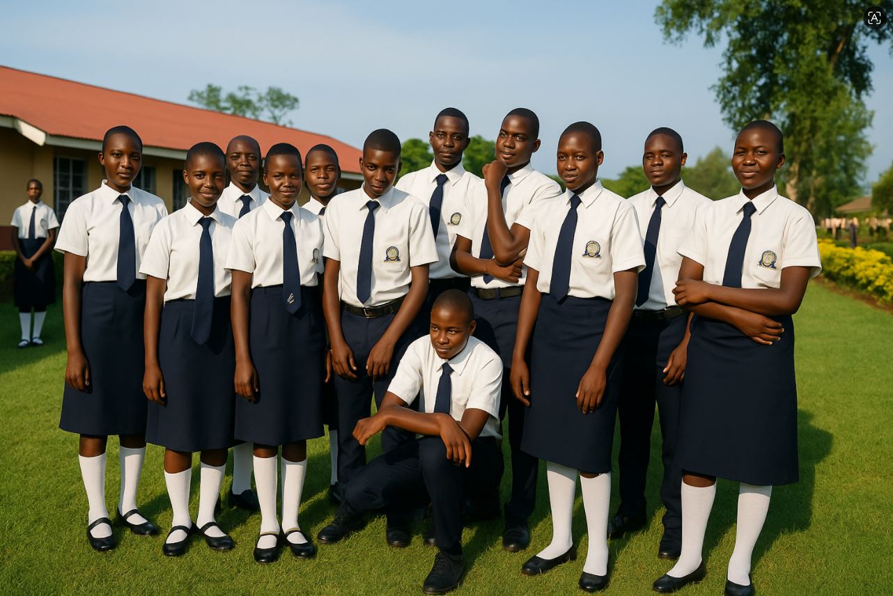 Students and teacher working in a science lab
